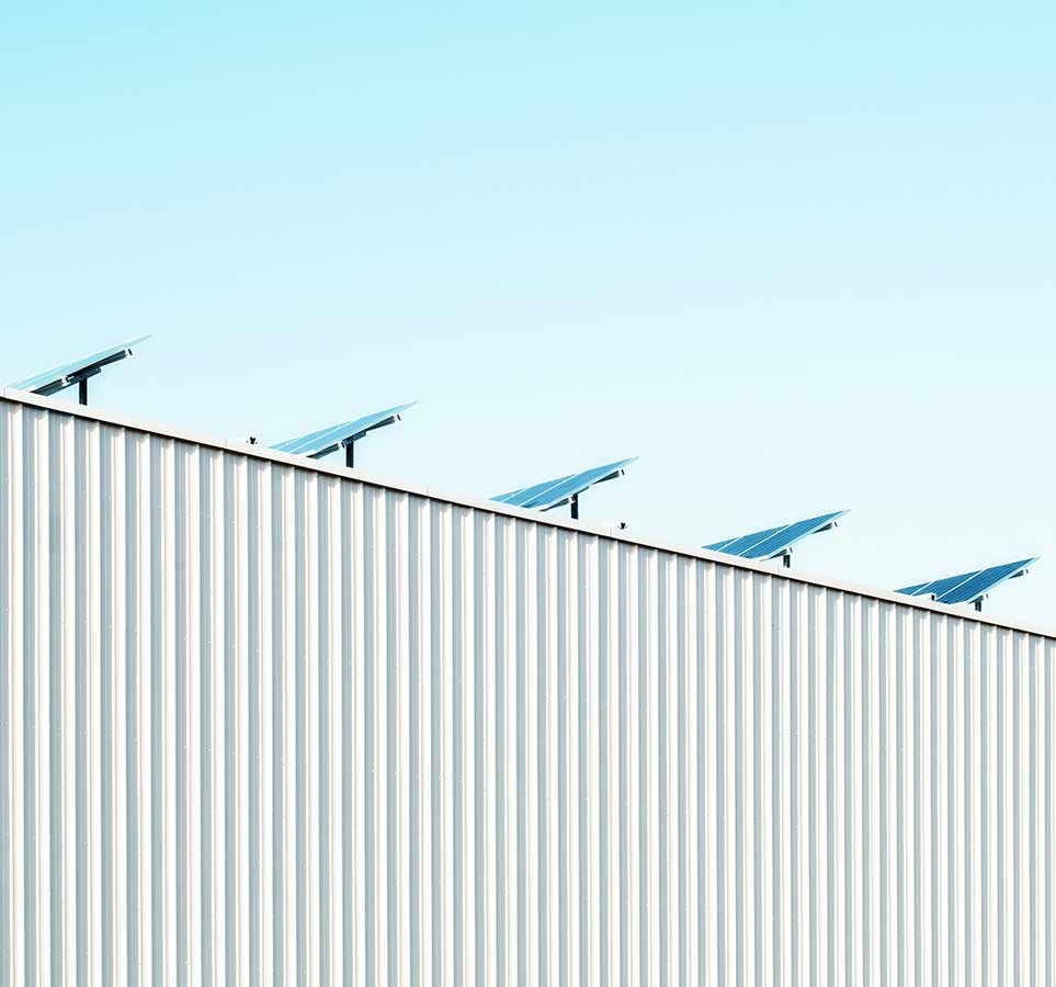 Solar Panels on Roof