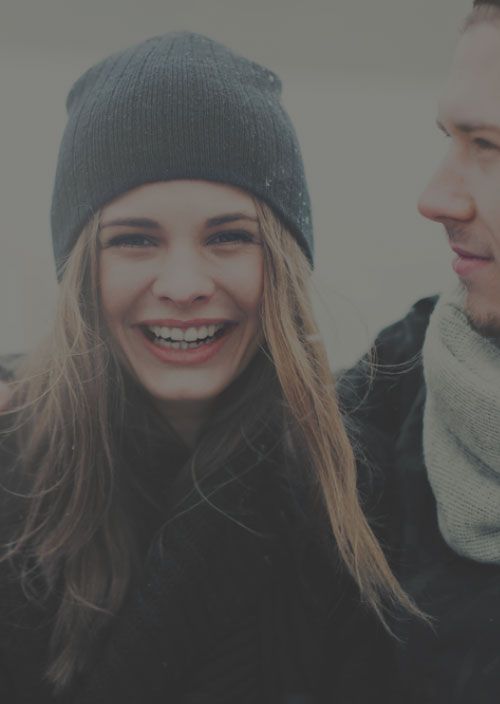 Couple Smiling