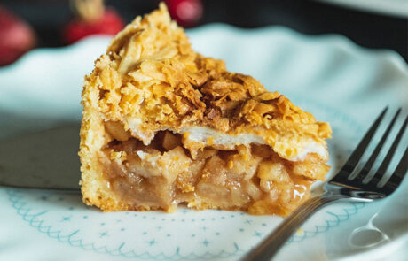 Plated Apple Pie Plated Apple Pie