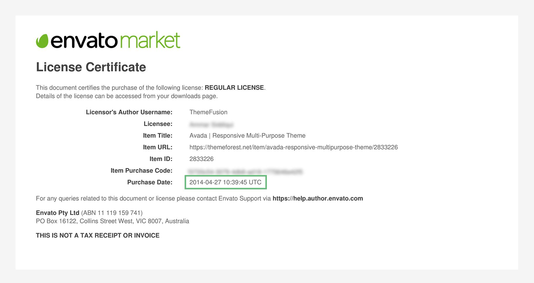 Grandfathered Support License Grandfathered Support License