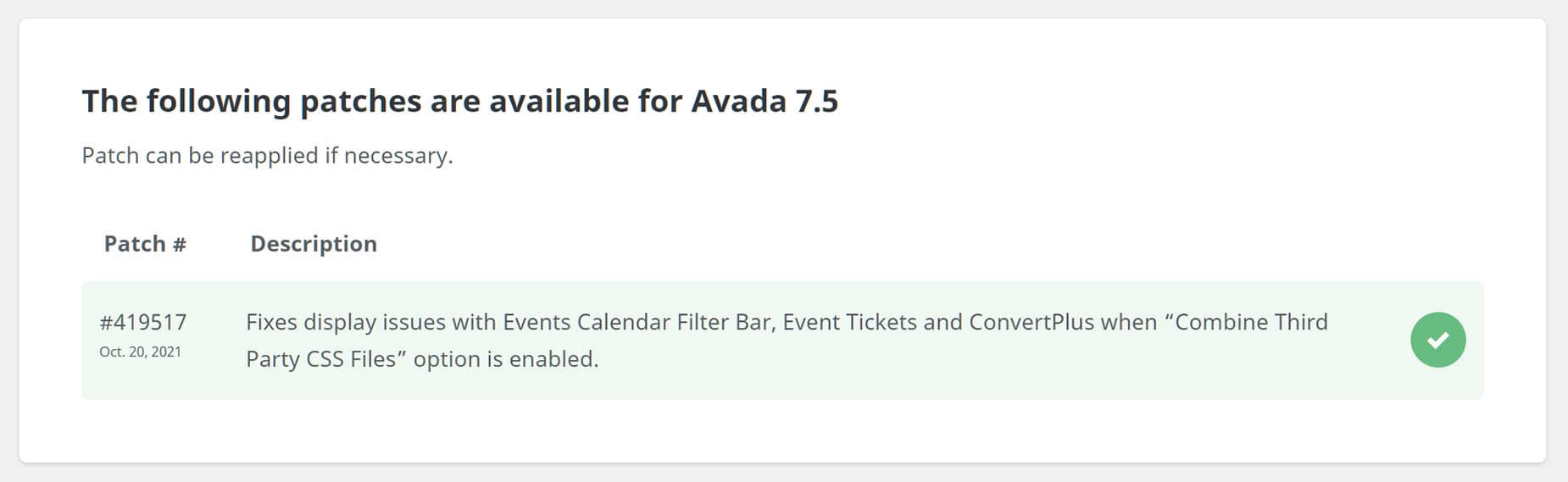 Avada Patcher with Patch Applied
