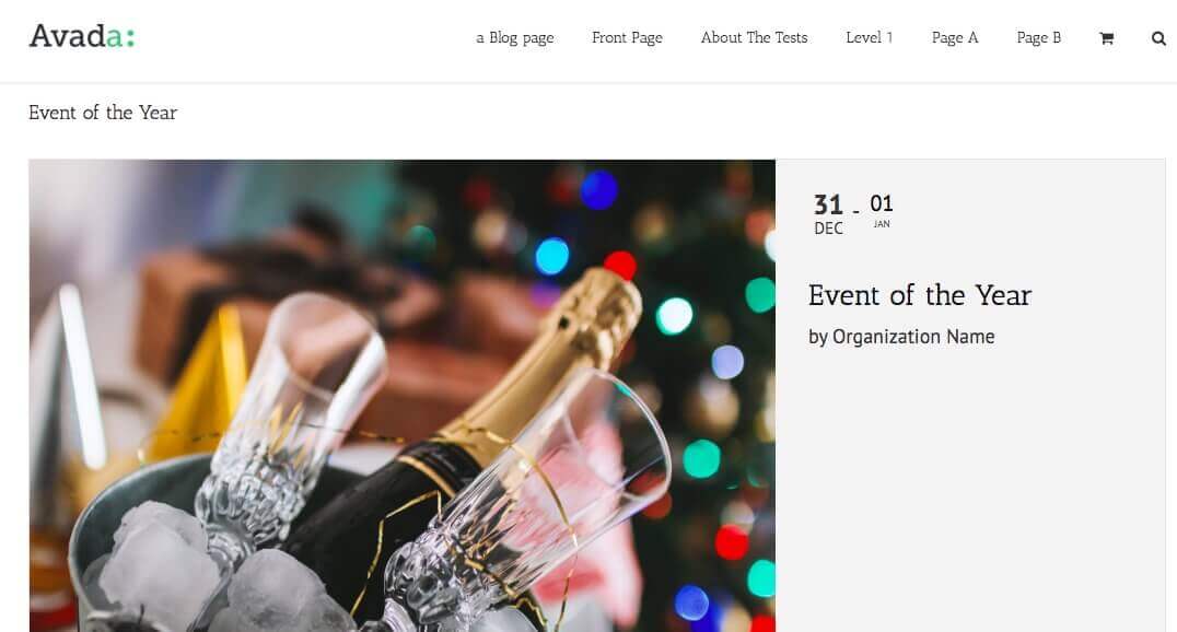 Event Banner