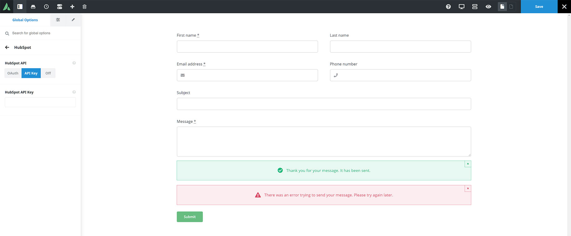 Connect to HubSpot - API Key