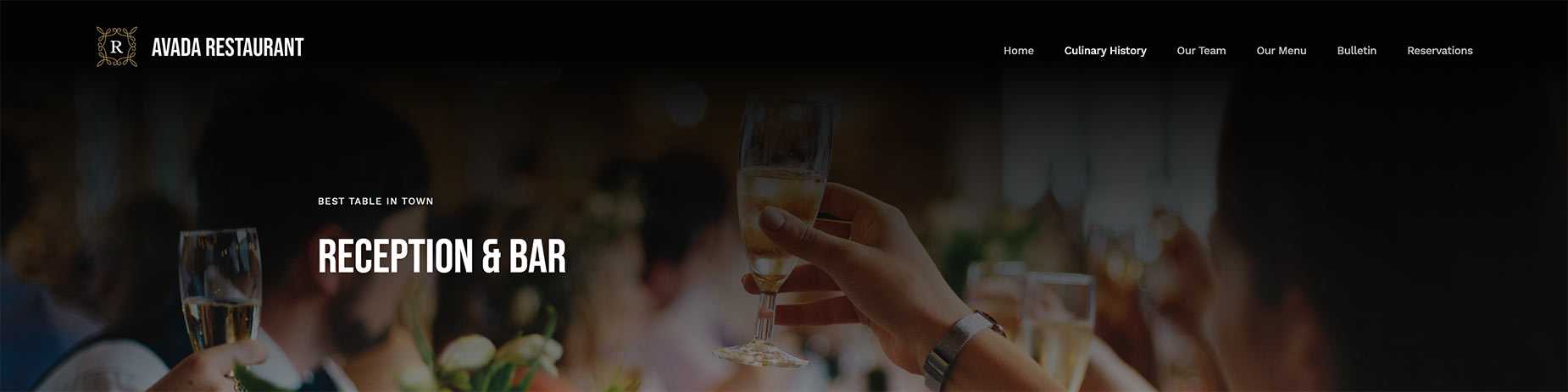 Restaurant Page Layout Page Title Bar Frontend Restaurant Page Layout Page Title Bar Frontend
