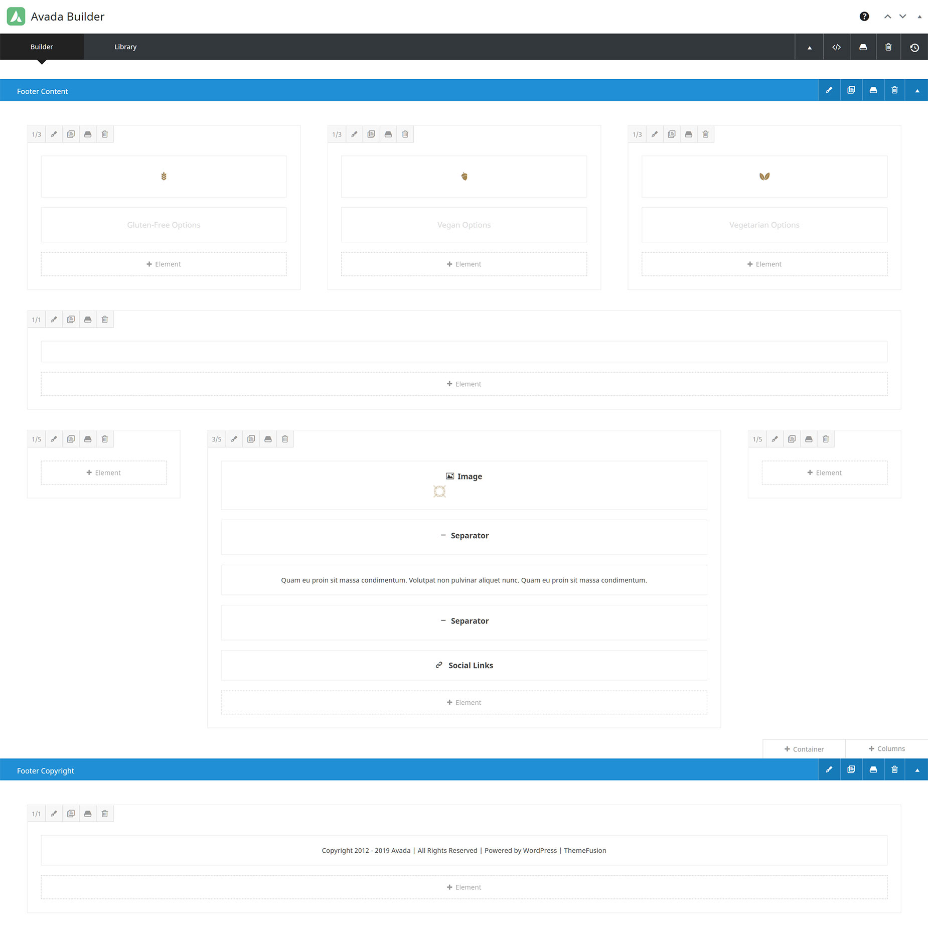 Restaurant Single Portfolio Layout Footer Restaurant Single Portfolio Layout Footer