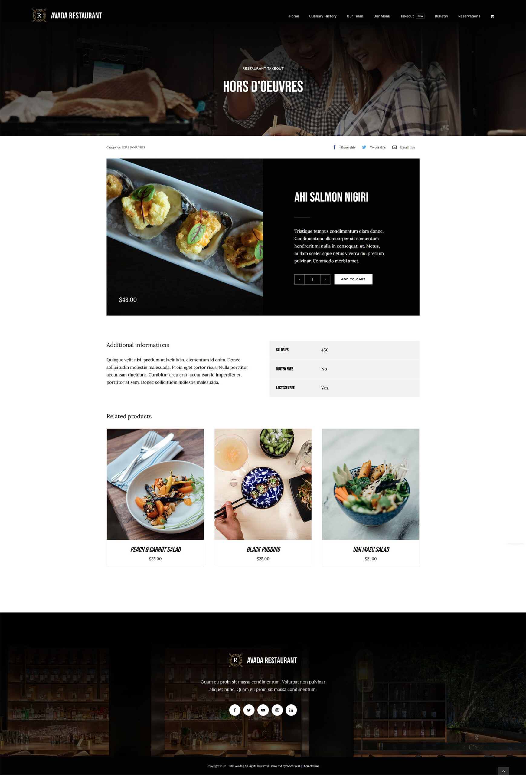 Restaurant Single Product Layout Frontend Restaurant Single Product Layout Frontend