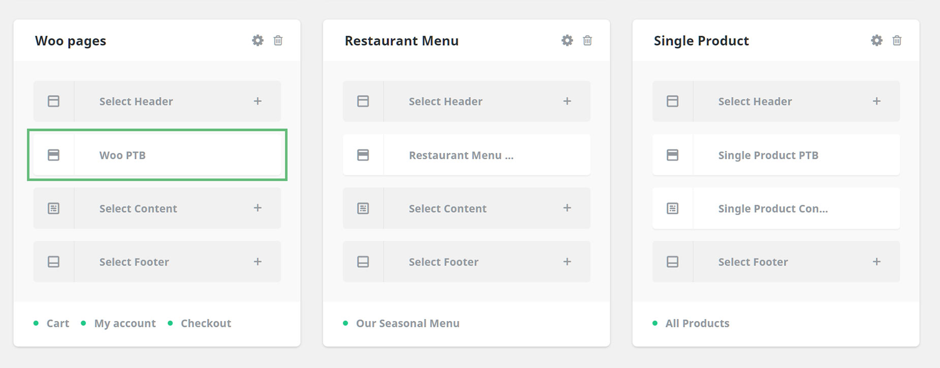 Restaurant Woo Pages Layout Restaurant Woo Pages Layout