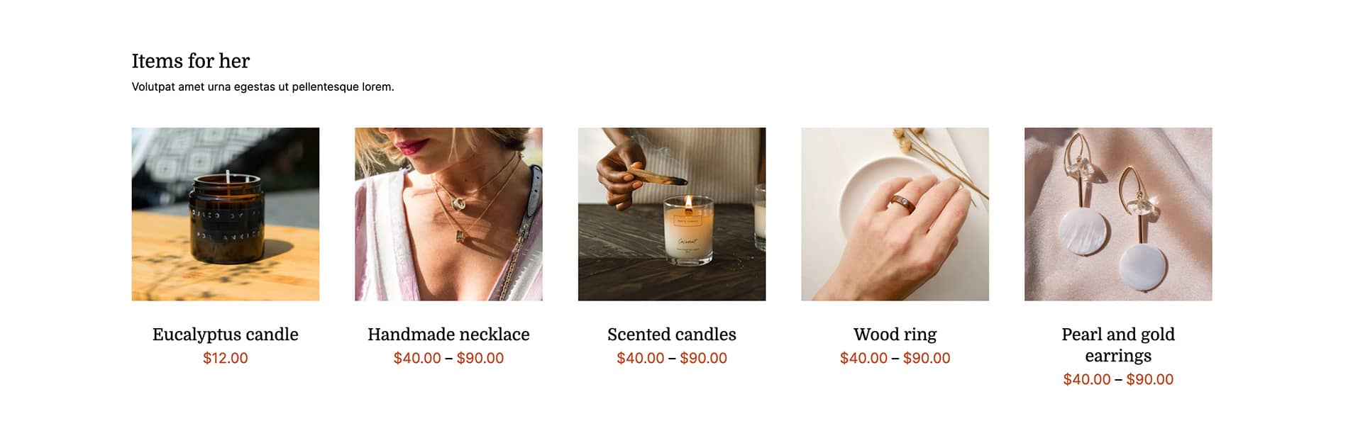 Items For Her