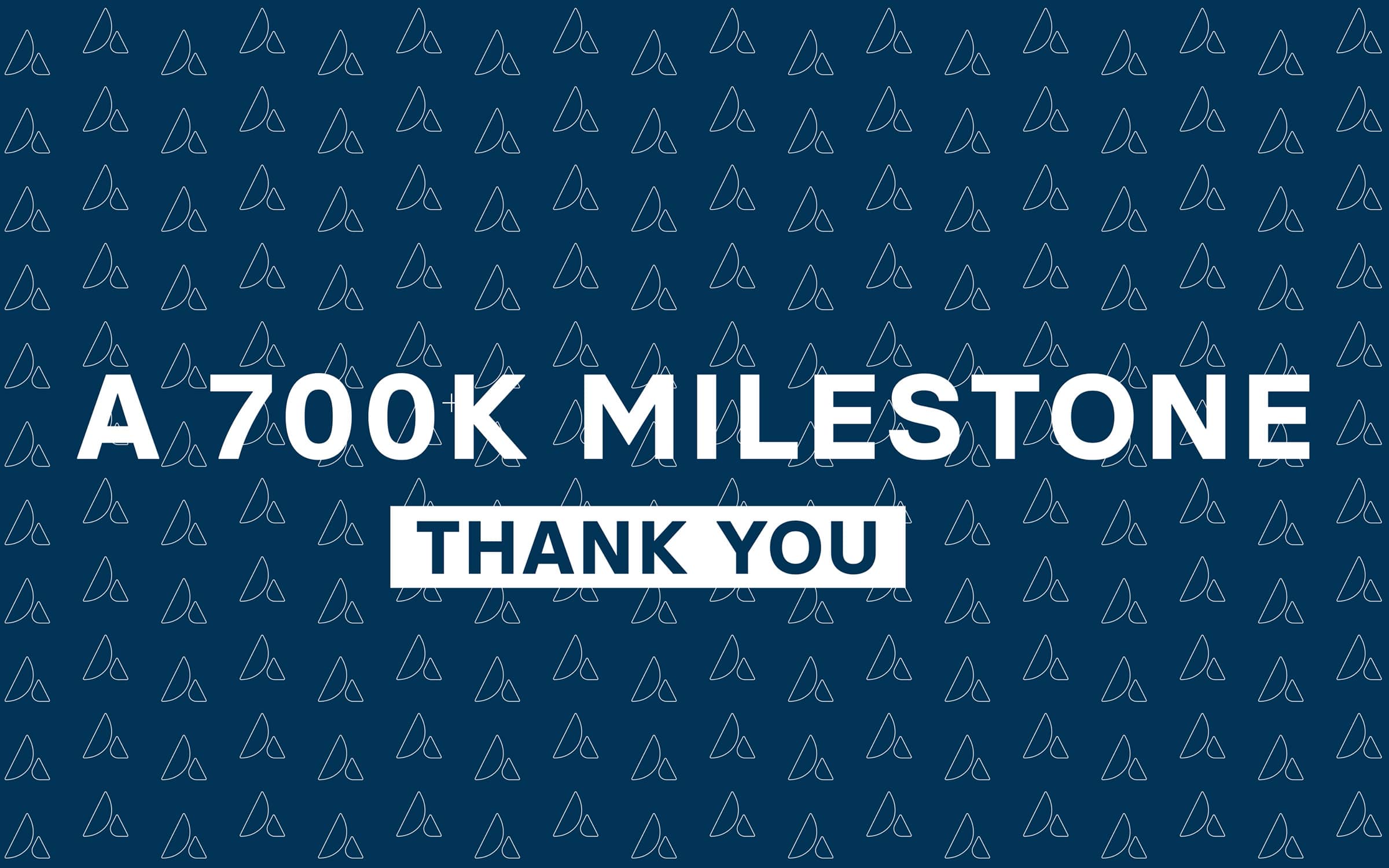 700k Milestone Post Image