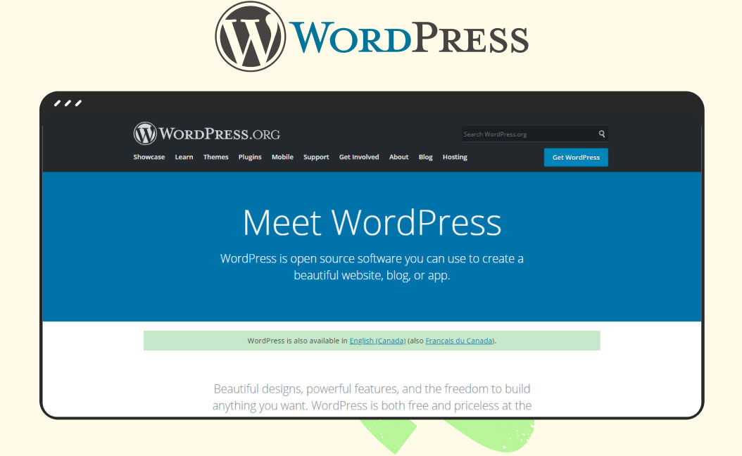 Based On WordPress