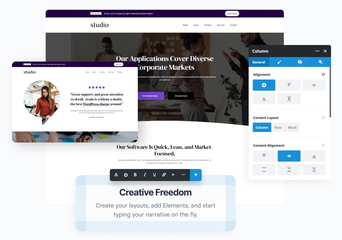 Remove The Guesswork Remove the guesswork from designing websites