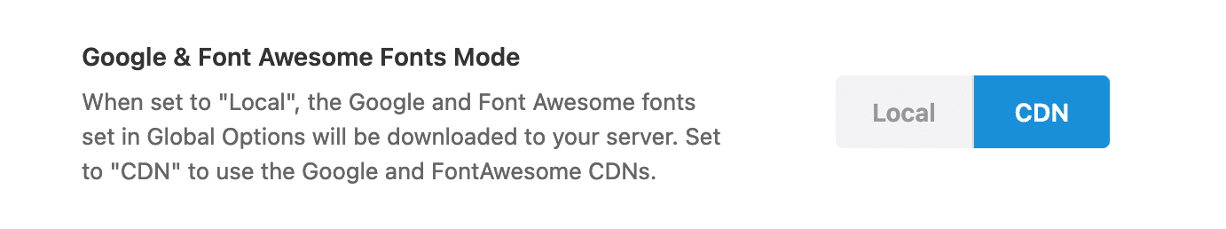 Fonts Mode CDN