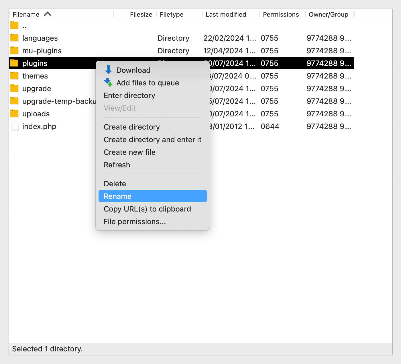 WordPress Change Folder Name WordPress Change Folder Name