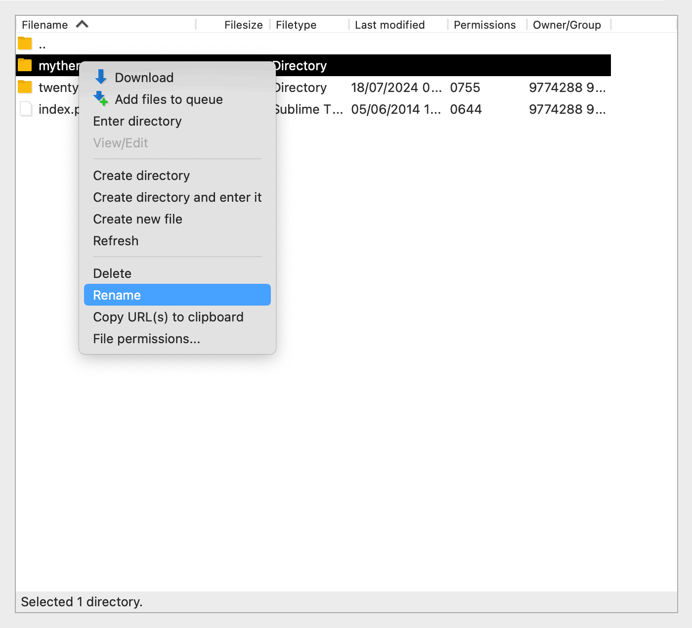 WordPress Rename Theme Folder WordPress Rename Theme Folder