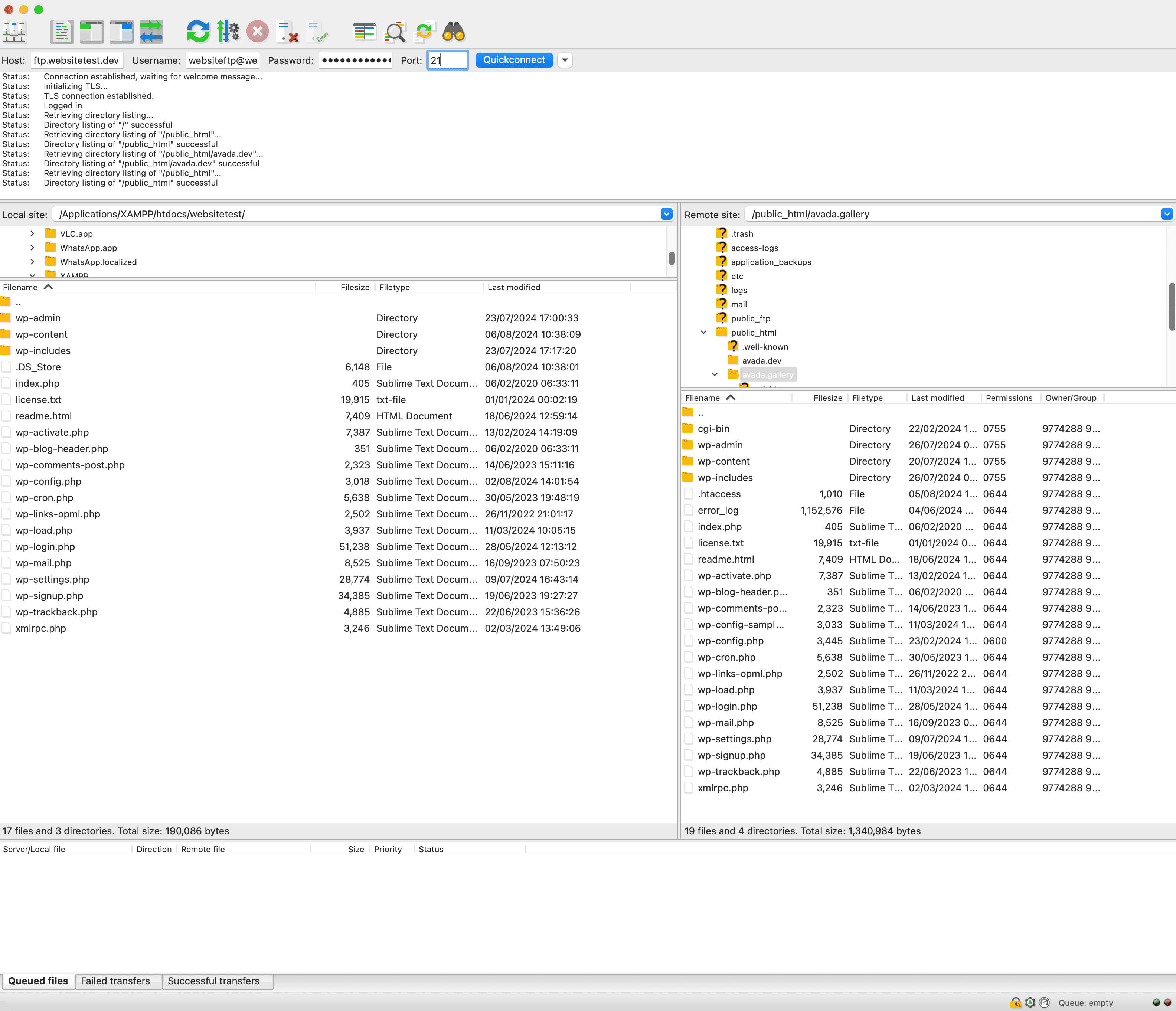 FileZilla FTP Client