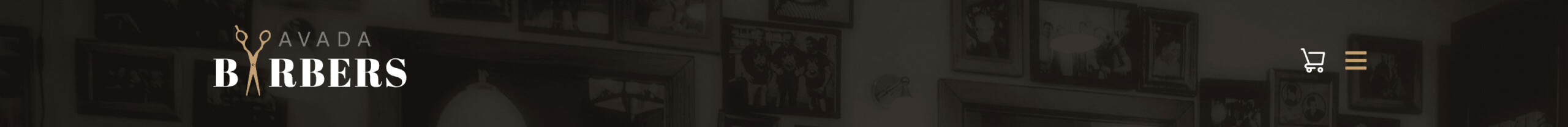 Avada Barber Shop Header Avada Barber Shop Header