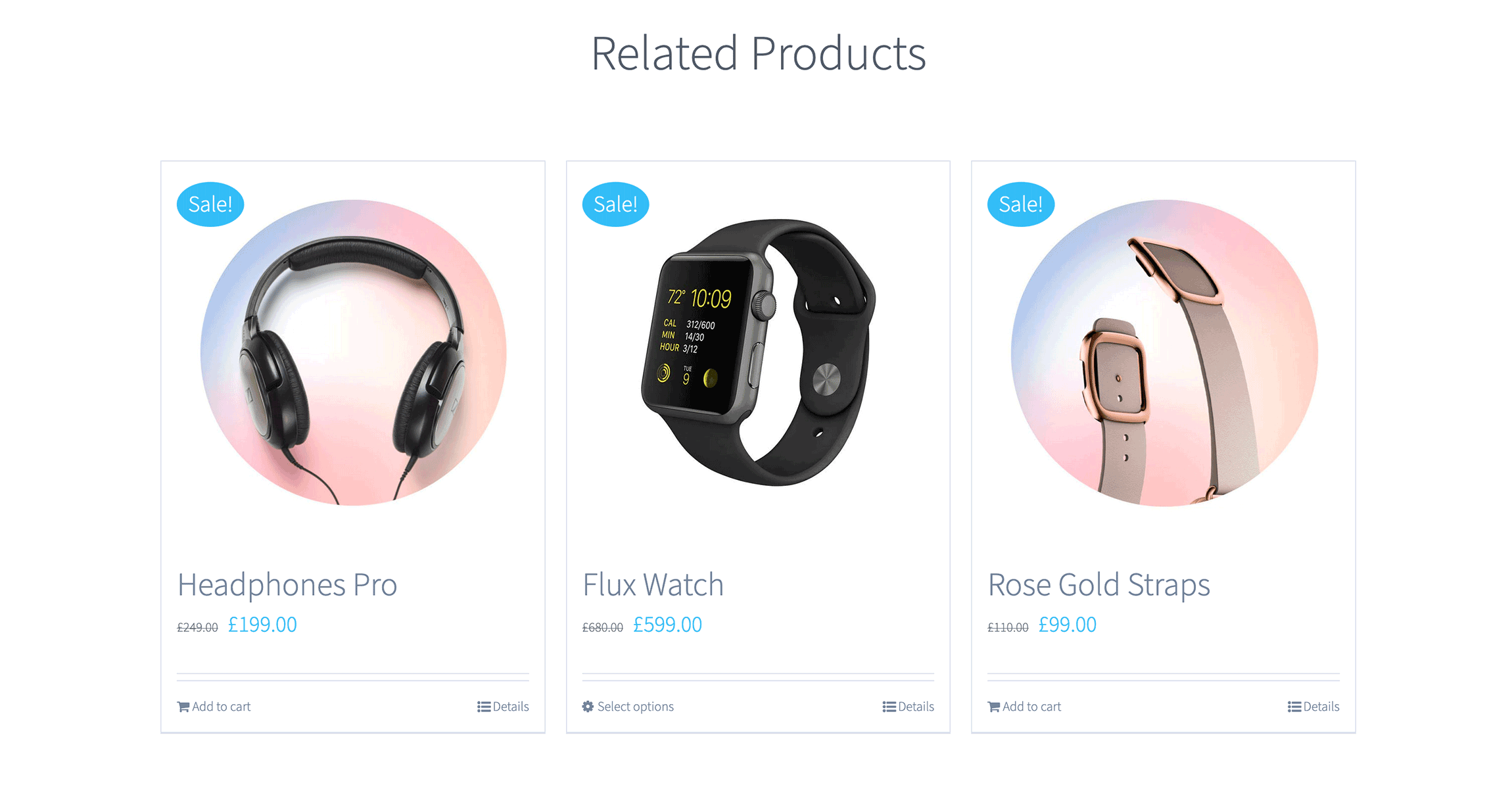 Avada Woo Related Products Element