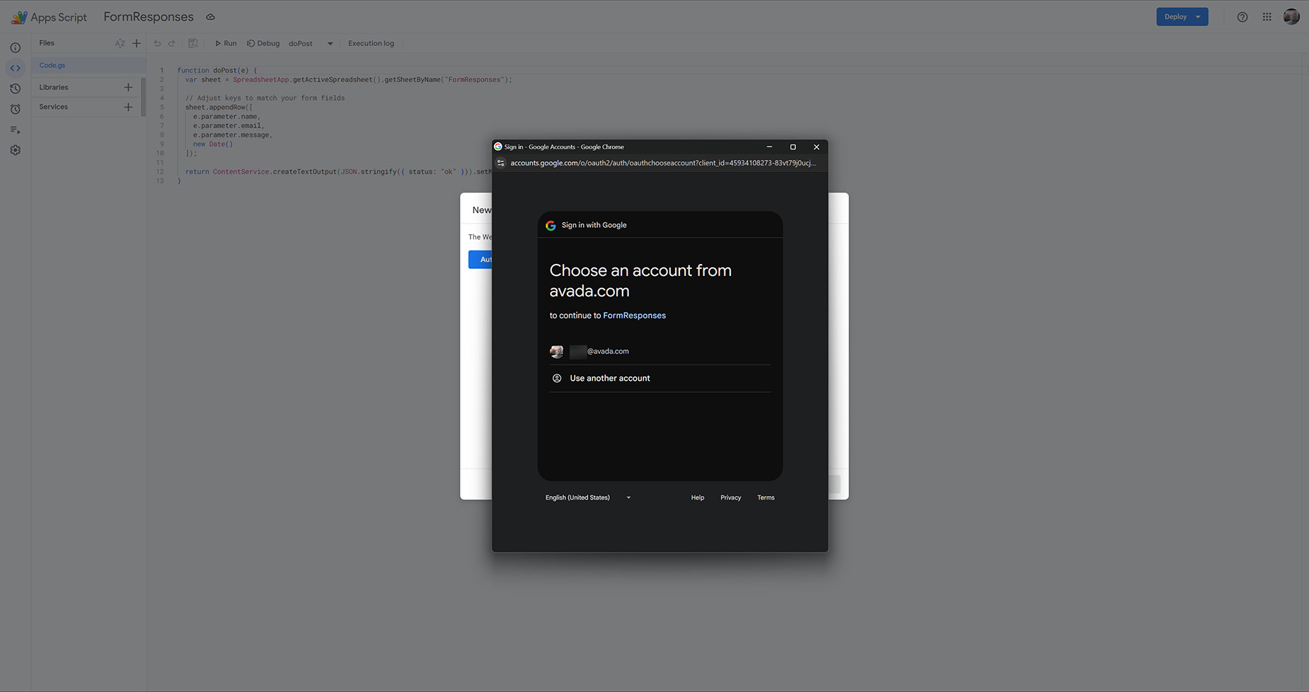 Authorisation – Step 1 Authorisation - Step 1