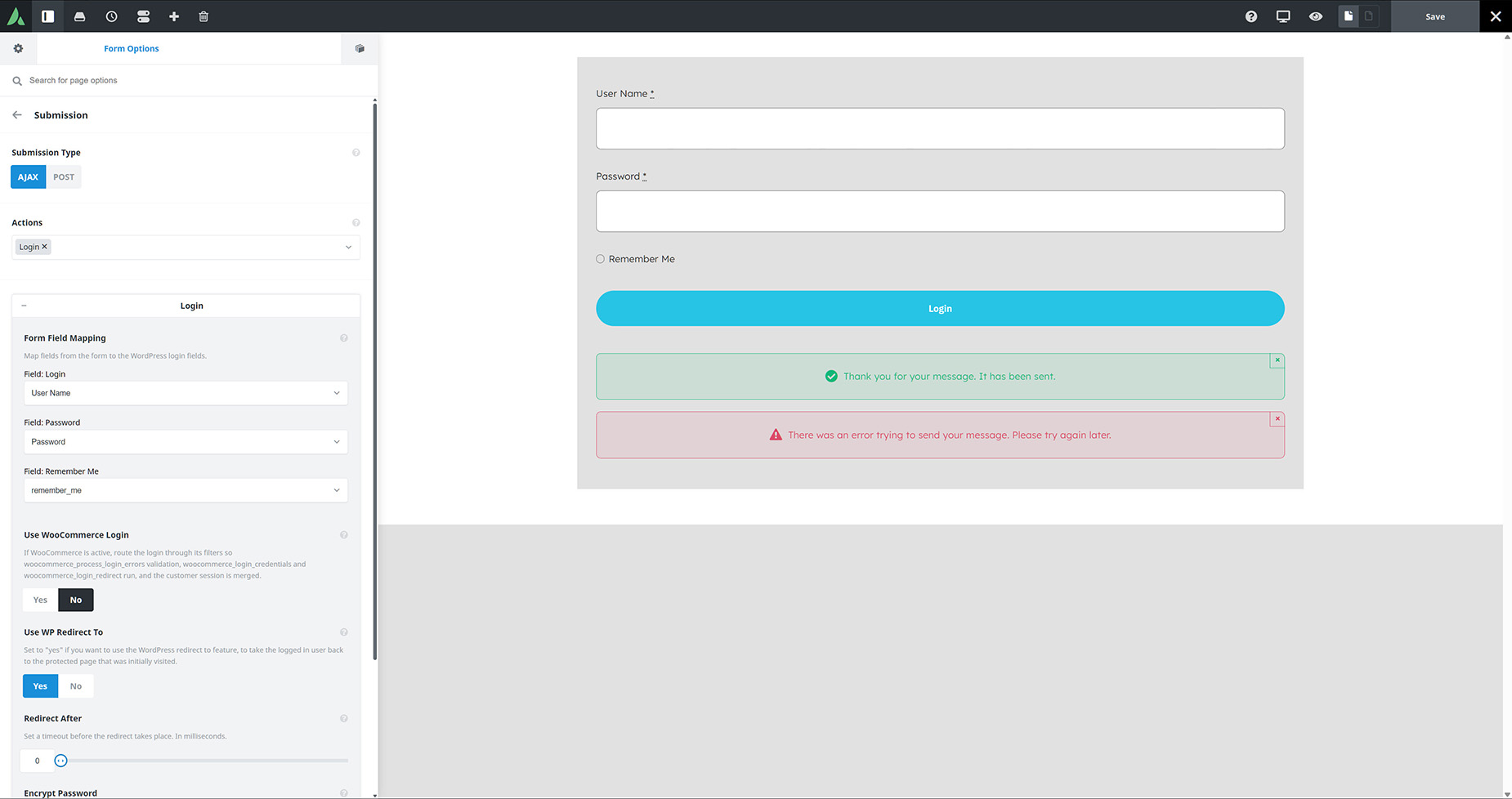 Login Form