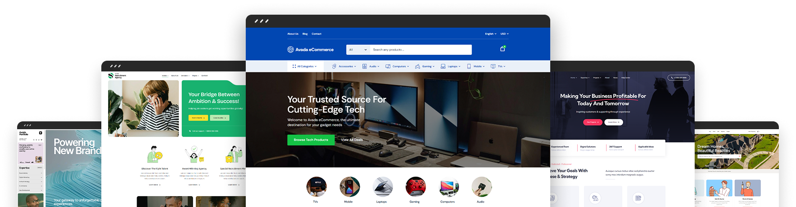 Avada Prebuilt Websites Image