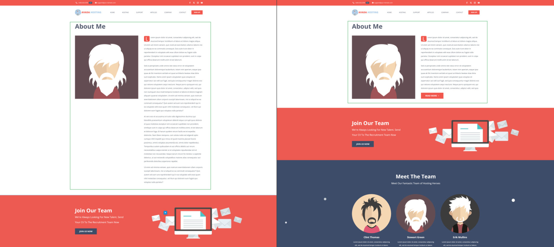 Example of Read More